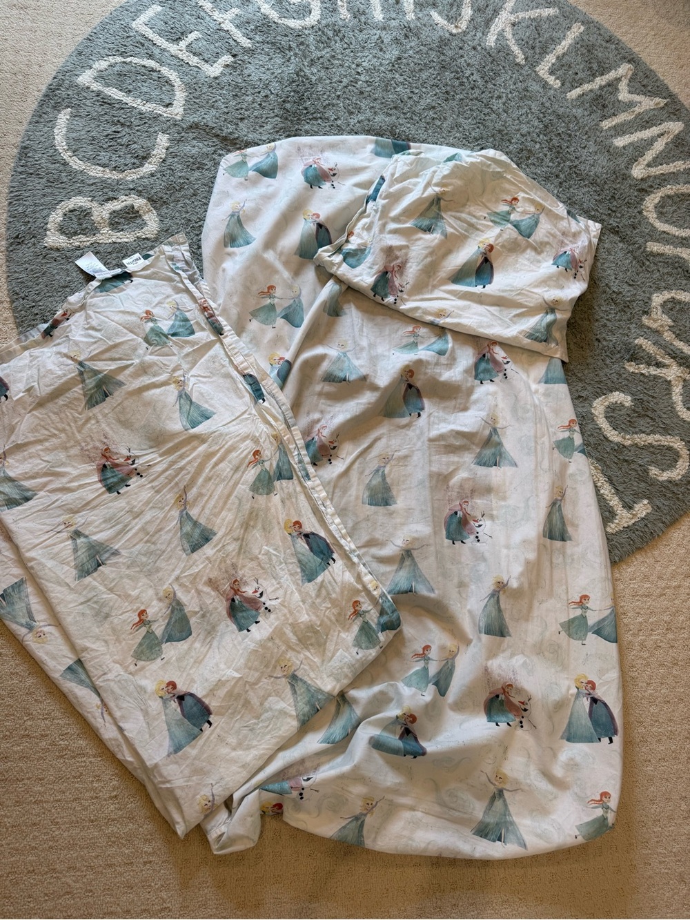 Pottery Barn Kids Frozen Bedding Set